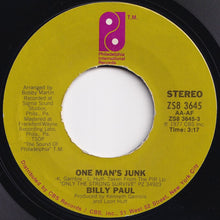 Load image into Gallery viewer, Billy Paul - Don&#39;t Give Up On Us / One Man&#39;s Junk (7 inch Record / Used)
