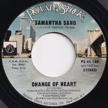 画像をギャラリービューアに読み込む, Samantha Sang - You Keep Me Dancing / Change Of Heart (7 inch Record / Used)
