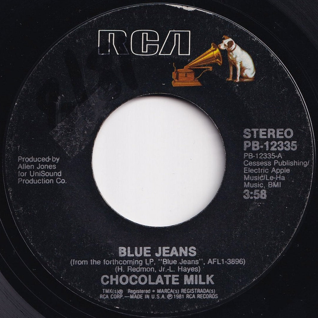 Chocolate Milk - Blue Jeans / Dawn (7 inch Record / Used)