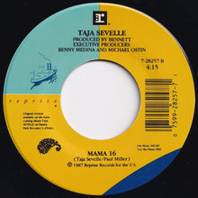 画像をギャラリービューアに読み込む, Taja Sevelle - Love Is Contagious / Mama 16 (7 inch Record / Used)
