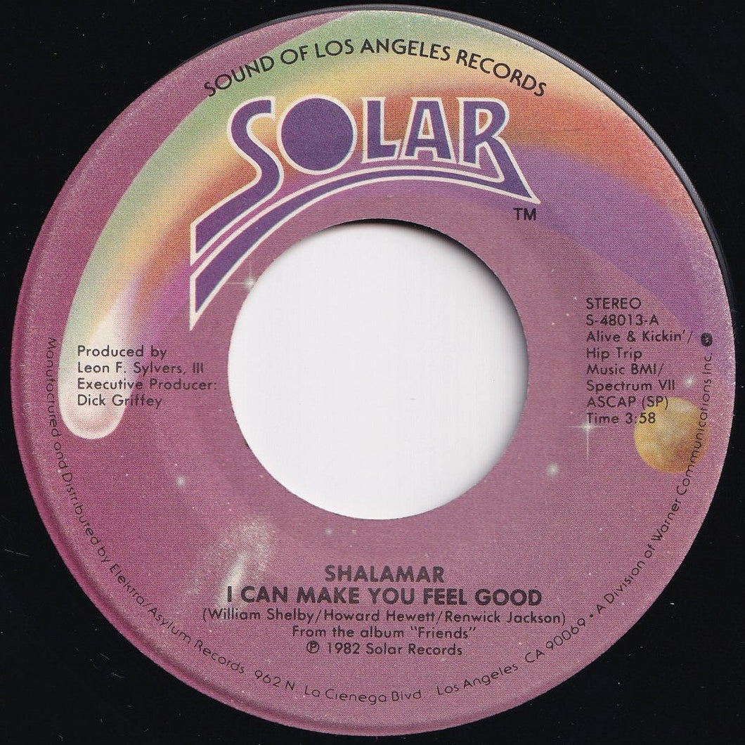 Shalamar - I Can Make You Feel Good / I Just Stopped By Because I Had To (7 inch Record / Used)