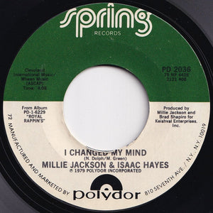 Millie Jackson, Isaac Hayes - I Changed My Mind / Do You Wanna Make Love (7 inch Record / Used)