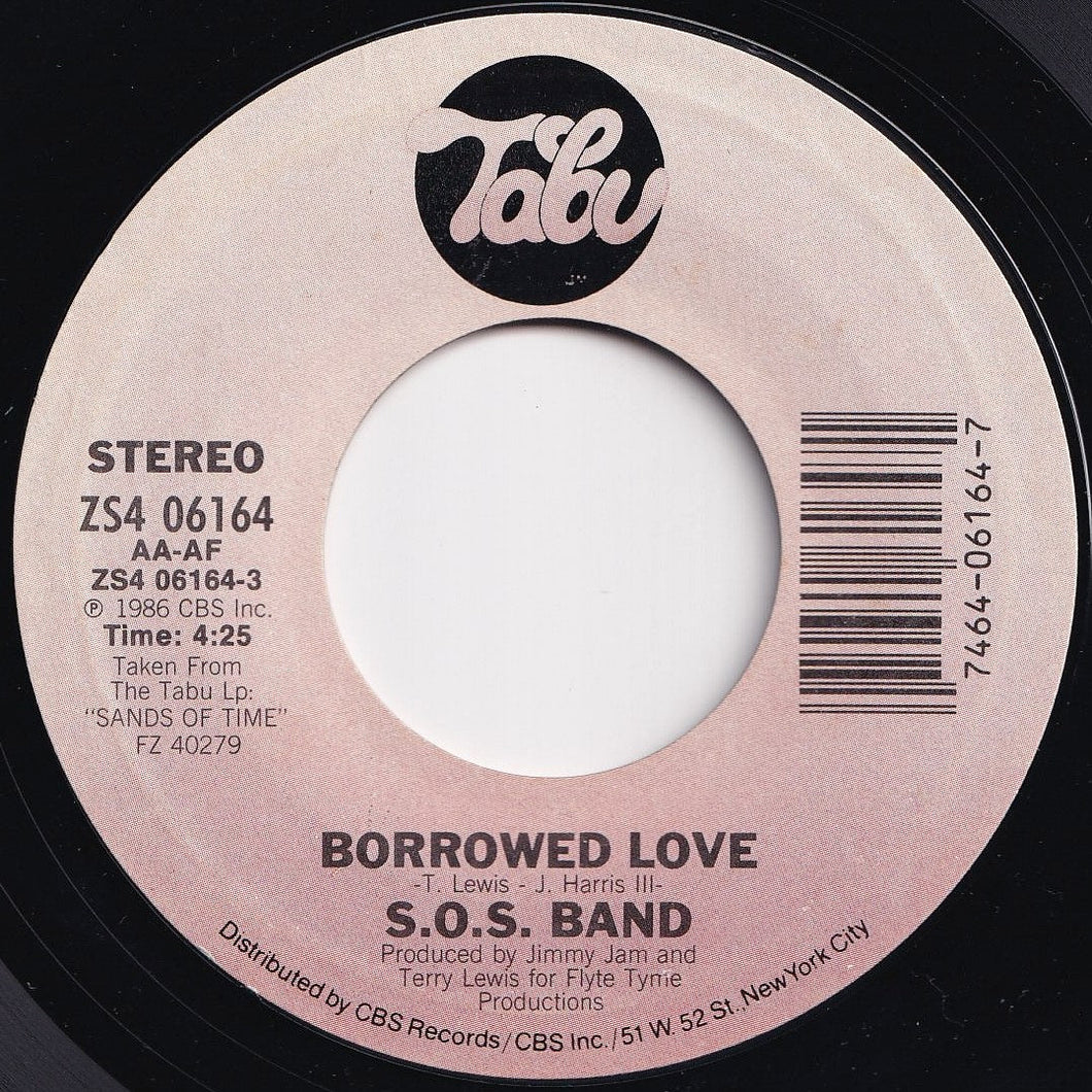 S.O.S. Band - Borrowed Love / Weekend Girl (7 inch Record / Used)