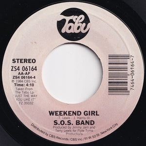 S.O.S. Band - Borrowed Love / Weekend Girl (7 inch Record / Used)