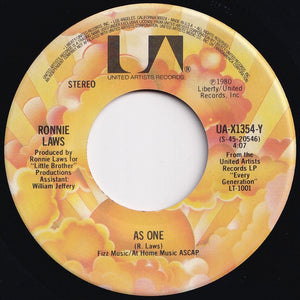 Ronnie Laws - Love's Victory / As One (7 inch Record / Used)