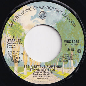 Staples - Let's Go To The Disco / See A Little Further (Than My Bed) (7 inch Record / Used)