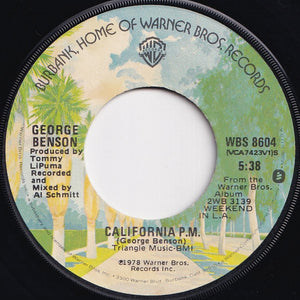 George Benson - Lady Blue / California P.M. (7 inch Record / Used)