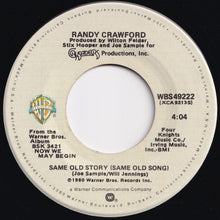 画像をギャラリービューアに読み込む, Randy Crawford - Same Old Story (Same Old Song) / Tender Falls The Rain (7 inch Record / Used)
