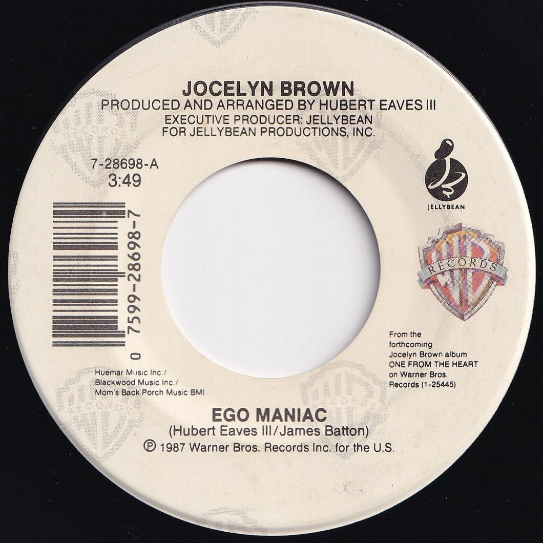 Jocelyn Brown - Ego Maniac / Love's Gonna Get You (7 inch Record / Used)