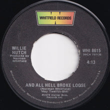 画像をギャラリービューアに読み込む, Willie Hutch - All American Funkathon / And All Hell Broke Loose (7 inch Record / Used)
