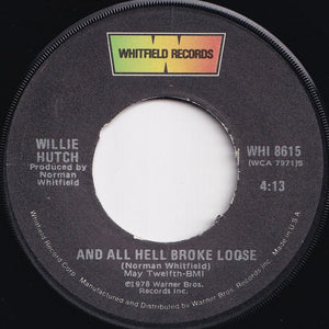 Willie Hutch - All American Funkathon / And All Hell Broke Loose (7 inch Record / Used)