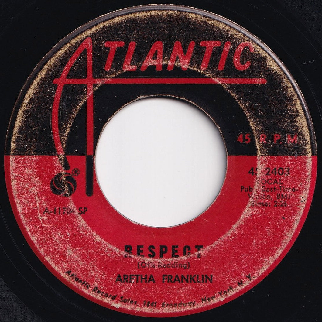 Aretha Franklin - Respect / Dr. Feelgood (7 inch Record / Used)