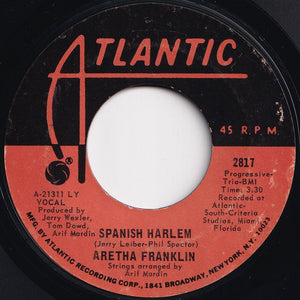 Aretha Franklin - Spanish Harlem / Lean On Me (7 inch Record / Used)