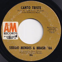画像をギャラリービューアに読み込む, Sergio Mendes &amp; Brasil &#39;66 - Scarborough Fair / Canto Triste (7 inch Record / Used)
