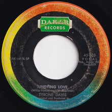 画像をギャラリービューアに読み込む, Tyrone Davis - Is It Something You&#39;ve Got / Undying Love (7 inch Record / Used)
