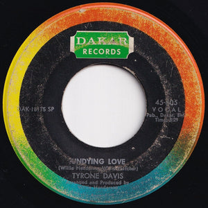 Tyrone Davis - Is It Something You've Got / Undying Love (7 inch Record / Used)