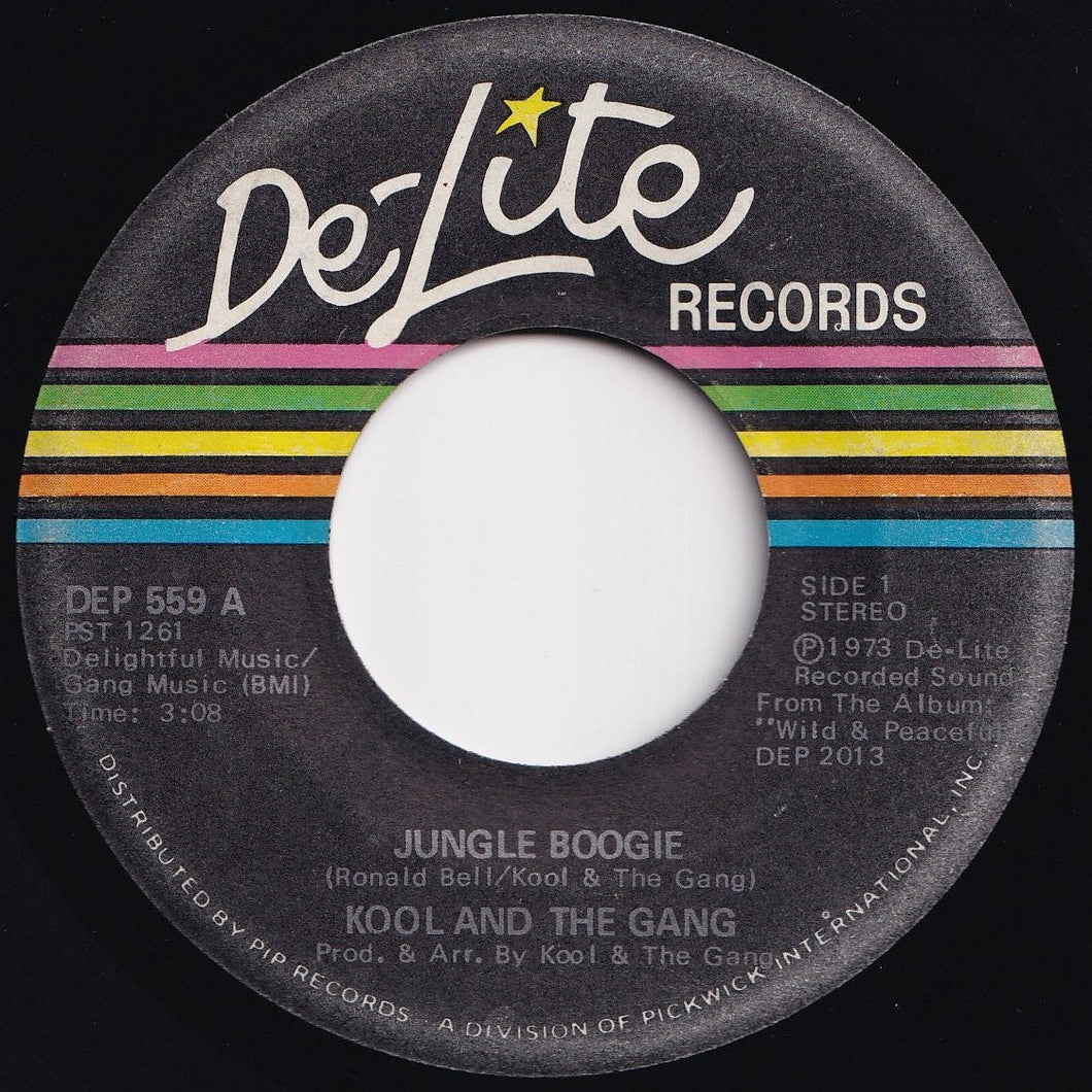 Kool And The Gang - Jungle Boogie / North, East, South, West (7 inch Record / Used)