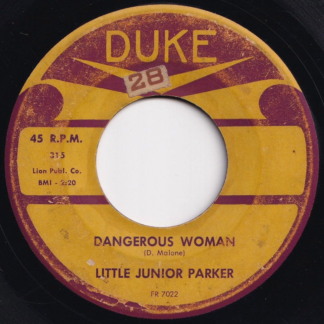 Little Junior Parker - Dangerous Woman / Belinda Marie (7 inch Record / Used)