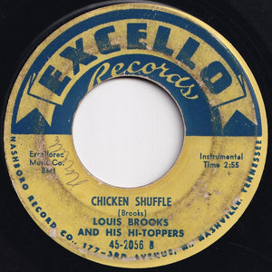 Louis Brooks And His Hi-Toppers - It's Love Baby (24 Hours A Day) / Chicken Shuffle (7 inch Record / Used)