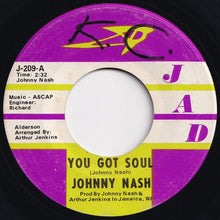 Load image into Gallery viewer, Johnny Nash - You Got Soul / Don&#39;t Cry (7 inch Record / Used)
