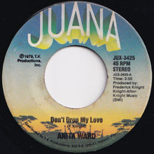 画像をギャラリービューアに読み込む, Anita Ward - Don&#39;t Drop My Love / Spoiled By Your Love (7 inch Record / Used)
