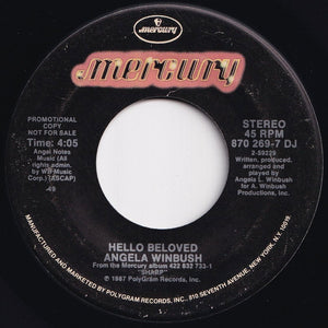 Angela Winbush - Hello Beloved / Hello Beloved (7 inch Record / Used)