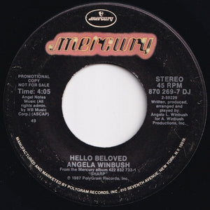 Angela Winbush - Hello Beloved / Hello Beloved (7 inch Record / Used)