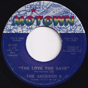 Jackson 5 - The Love You Save / I Found That Girl (7 inch Record / Used)