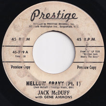 画像をギャラリービューアに読み込む, Jack McDuff, Gene Ammons - Mellow Gravy (Part 1) / (Part 2) (7 inch Record / Used)
