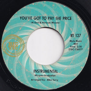 Al Kent - Where Do I Go From Here / You've Got To Pay The Price (Instrumental) (7 inch Record / Used)