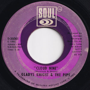 Gladys Knight & The Pips - Friendship Train / Cloud Nine (7 inch Record / Used)