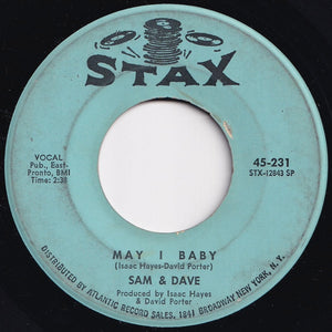 Sam & Dave - Soul Man / May I Baby (7 inch Record / Used)