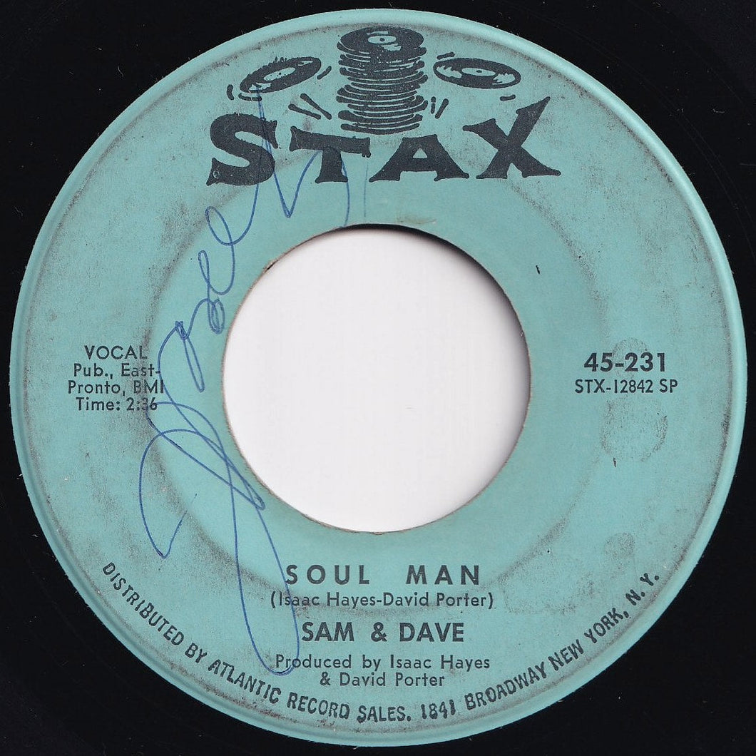 Sam & Dave - Soul Man / May I Baby (7 inch Record / Used)