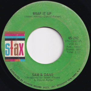 Sam & Dave - I Thank You / Wrap It Up (7 inch Record / Used)