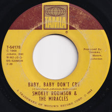 画像をギャラリービューアに読み込む, Smokey Robinson, Miracles - Baby, Baby Don&#39;t Cry / Your Mother&#39;s Only Daughter (7 inch Record / Used)
