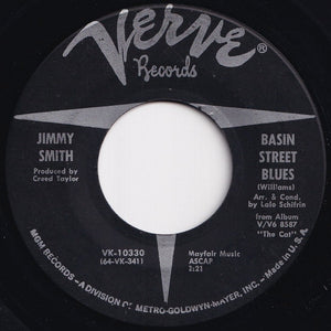 Jimmy Smith - The Cat / Basin Street Blues (7 inch Record / Used)