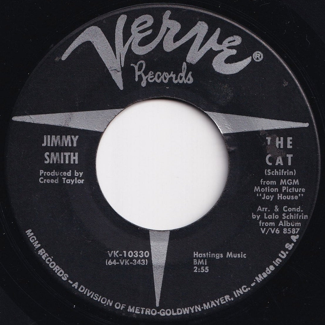 Jimmy Smith - The Cat / Basin Street Blues (7 inch Record / Used)