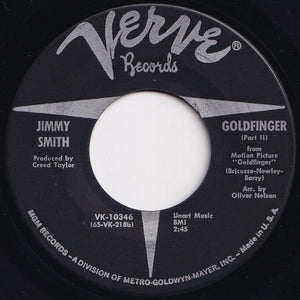 Jimmy Smith - Goldfinger (Part 1) / (Part 2) (7 inch Record / Used)