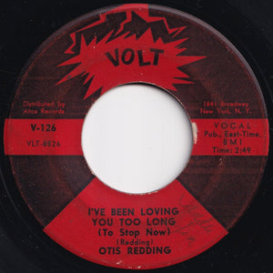 Otis Redding - I've Been Loving You Too Long (To Stop Now) / I'm Depending On You (7 inch Record / Used)