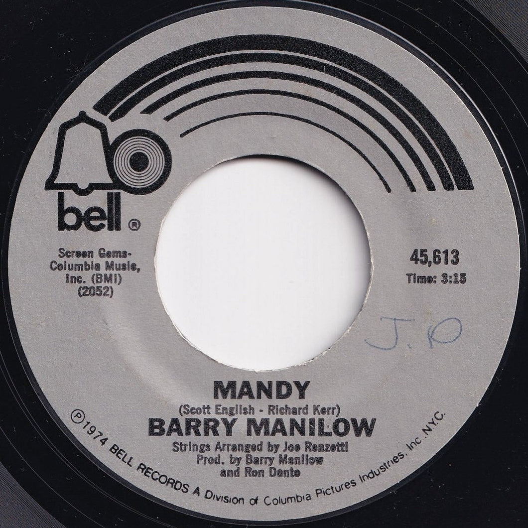 Barry Manilow - Mandy / Something's Comin' Up (7 inch Record / Used)