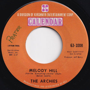 Archies - Sugar, Sugar / Melody Hill (7 inch Record / Used)