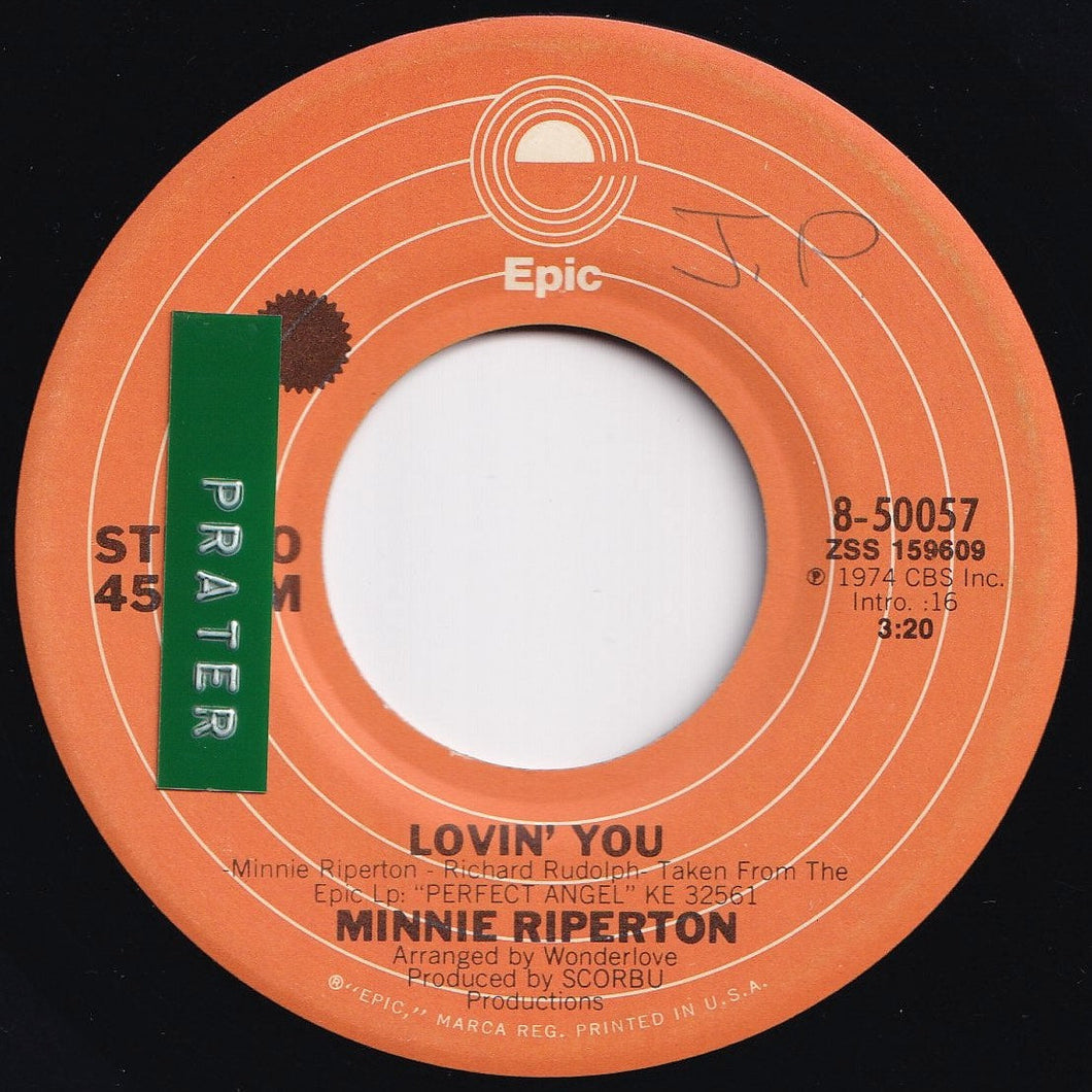 Minnie Riperton - Lovin' You / The Edge Of A Dream (7 inch Record / Used)