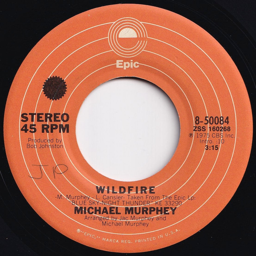 Michael Murphey - Wildfire / Night Thunder (7 inch Record / Used)