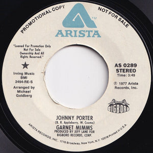 Garnet Mimms - Johnny Porter (Mono) / (Stereo) (7 inch Record / Used)