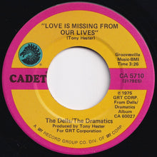 Load image into Gallery viewer, Dells / Dramatics - Love Is Missing From Our Lives / I&#39;m In Love (7 inch Record / Used)
