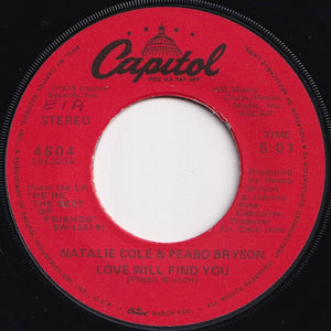 Natalie Cole, Peabo Bryson - Gimme Some Time / Love Will Find You (7 inch Record / Used)