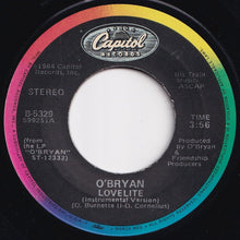 画像をギャラリービューアに読み込む, O&#39;Bryan - Lovelite / (Instrumental) (7 inch Record / Used)
