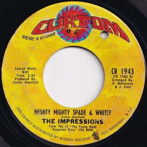 Impressions - Choice Of Colors / Mighty Mighty Spade & Whitey (7 inch Record / Used)