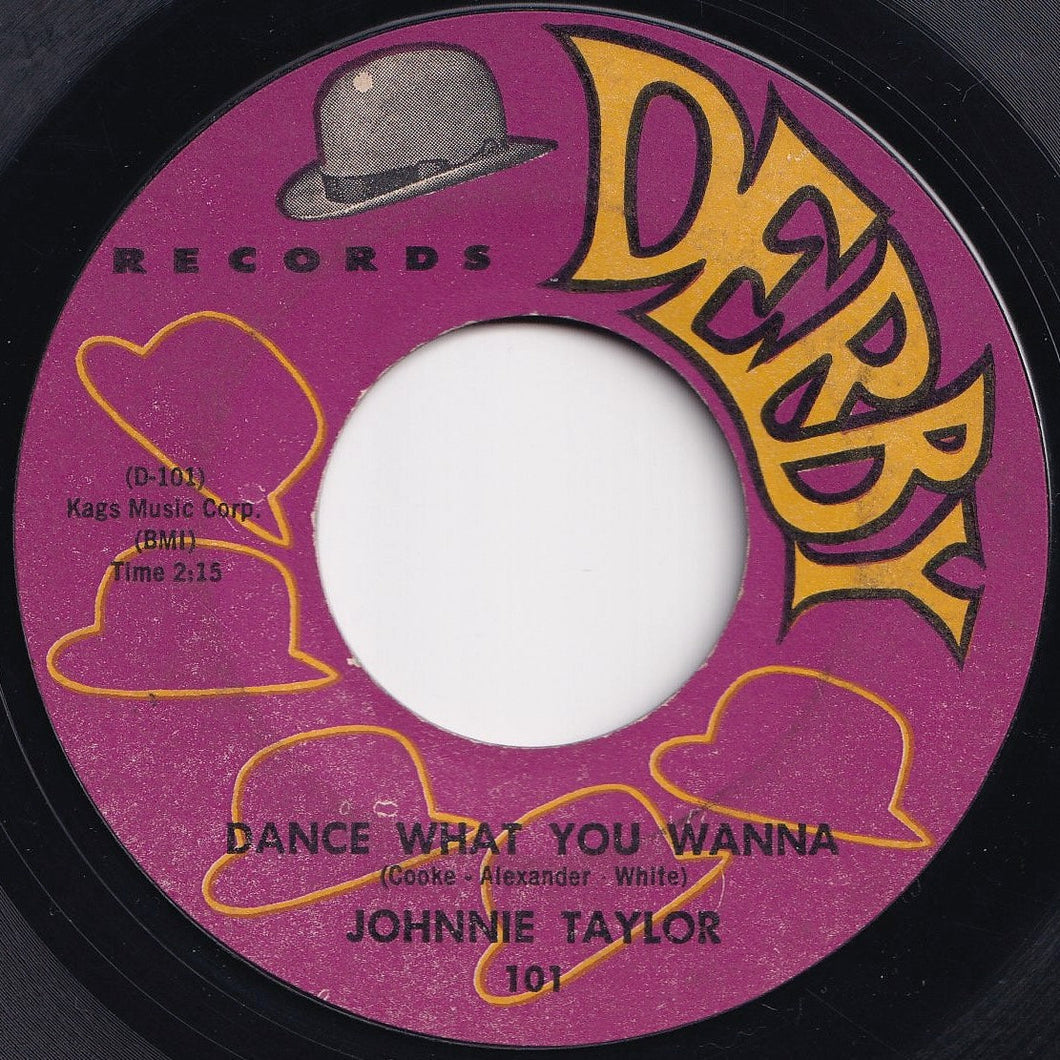 Johnnie Taylor - Dance What You Wanna / Shine, Shine, Shine (7 inch Record / Used)