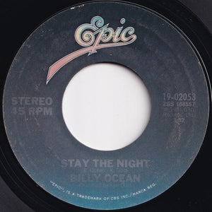 Billy Ocean - Night (Feel Like Getting Down) / Stay The Night (7 inch Record / Used)